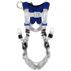 3M DBI-SALA 1401151 ExoFit X100 Comfort Oil & Gas Climbing/Positioning/Suspension Safety Harness, Gray, Medium, 1 Each