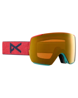 Anon M5S Snow Goggles - Coral/Perceive Sunny Bronze Lens