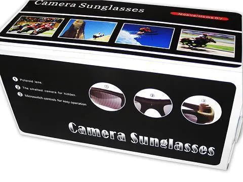 Auto Shut-off Video Recording Sunglasses Polarized Elegant