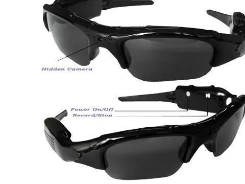 Auto Shut-off Video Recording Sunglasses Polarized Elegant