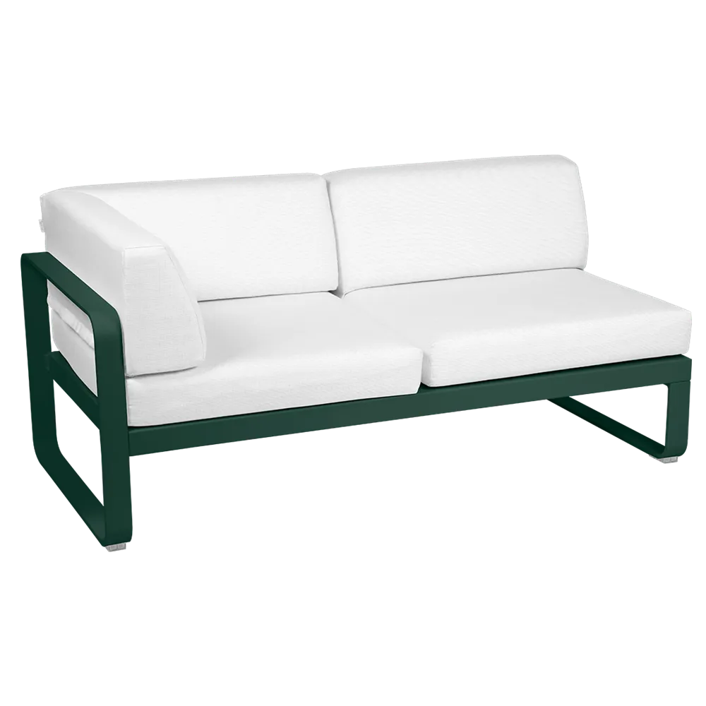 BELLEVIE 2-SEATER LEFT CORNER MODULE-OFF WHITE CUSHION