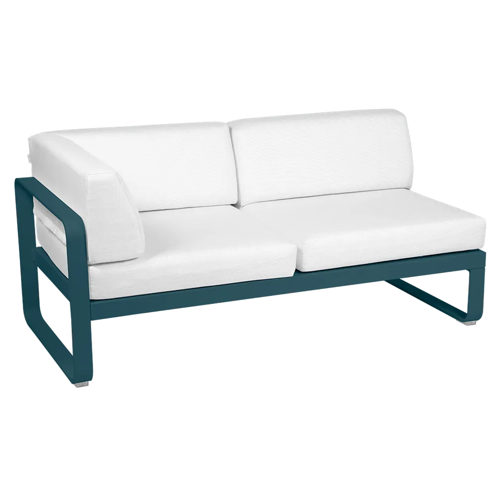 BELLEVIE 2-SEATER LEFT CORNER MODULE-OFF WHITE CUSHION