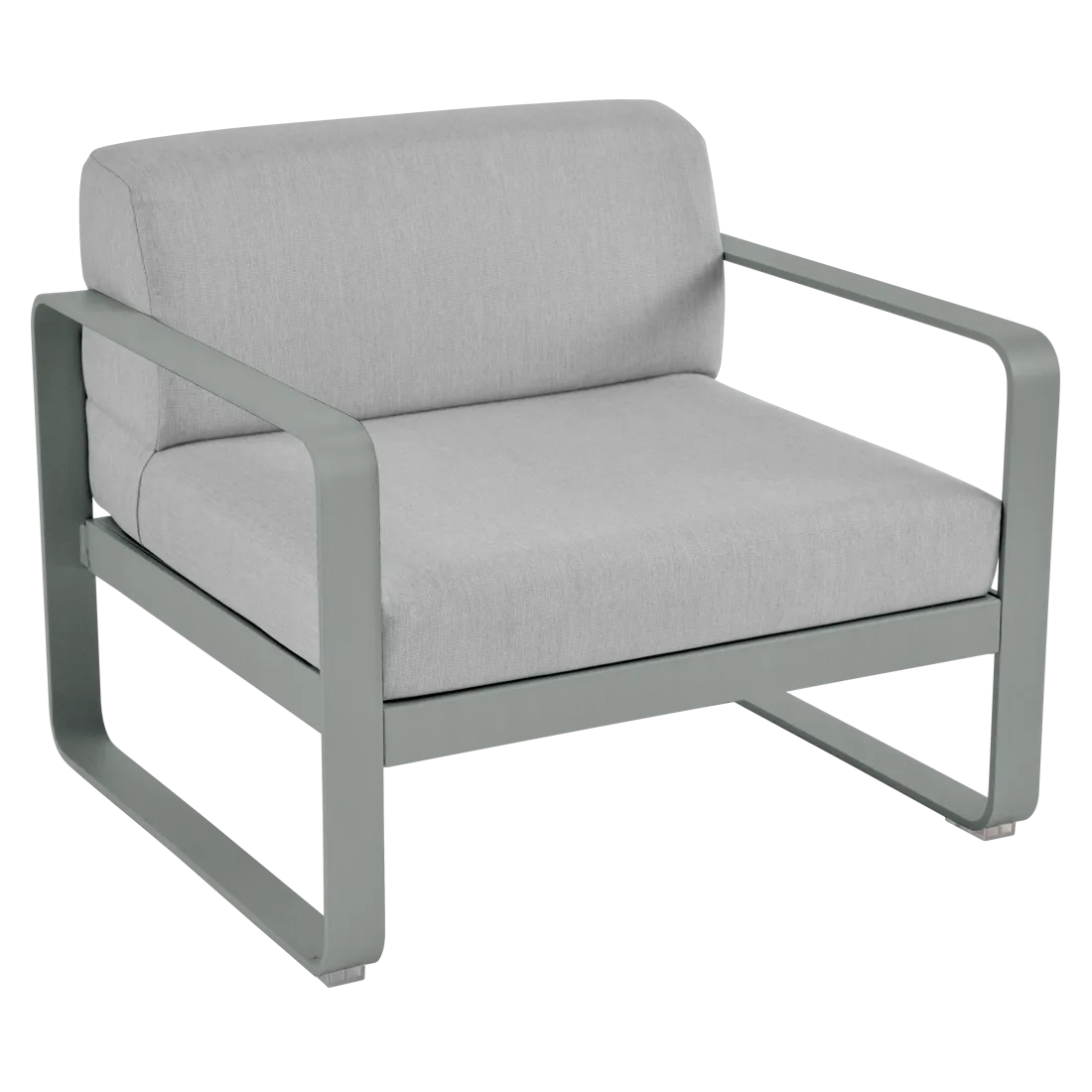 BELLEVIE ARMCHAIR-FLANNEL GREY CUSHION