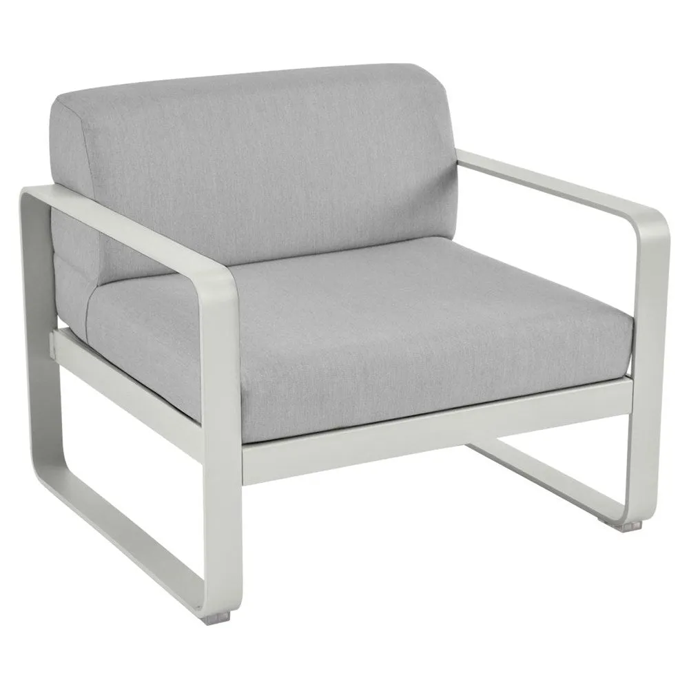 BELLEVIE ARMCHAIR-FLANNEL GREY CUSHION