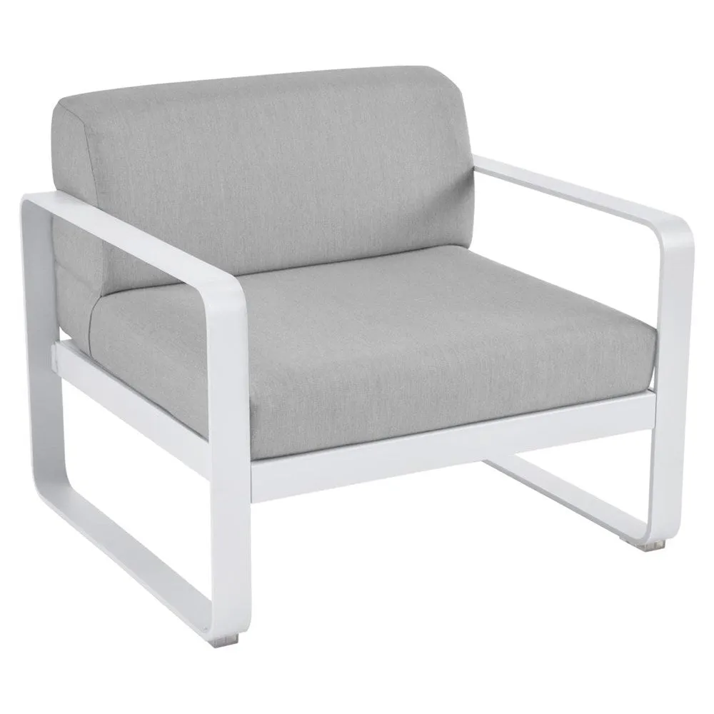 BELLEVIE ARMCHAIR-FLANNEL GREY CUSHION