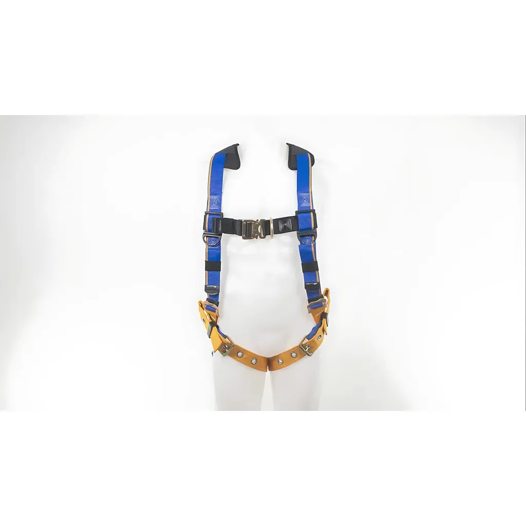 Blue Armor H122001 Climbing (Back and Front D-Rings) Harness (S)