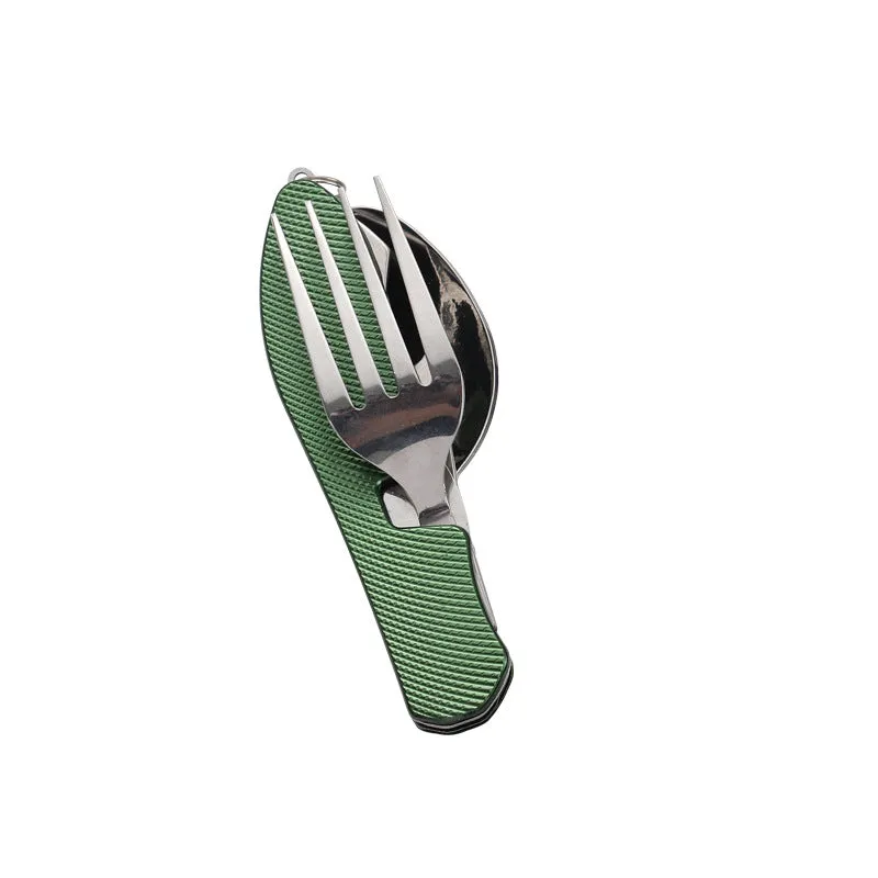 Foldable Camping Utensil Set  AllinOne Tool for Travelers