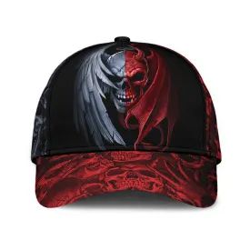 Gentle And Evil Skull Classic Cap Devil Baseball Cap Hat