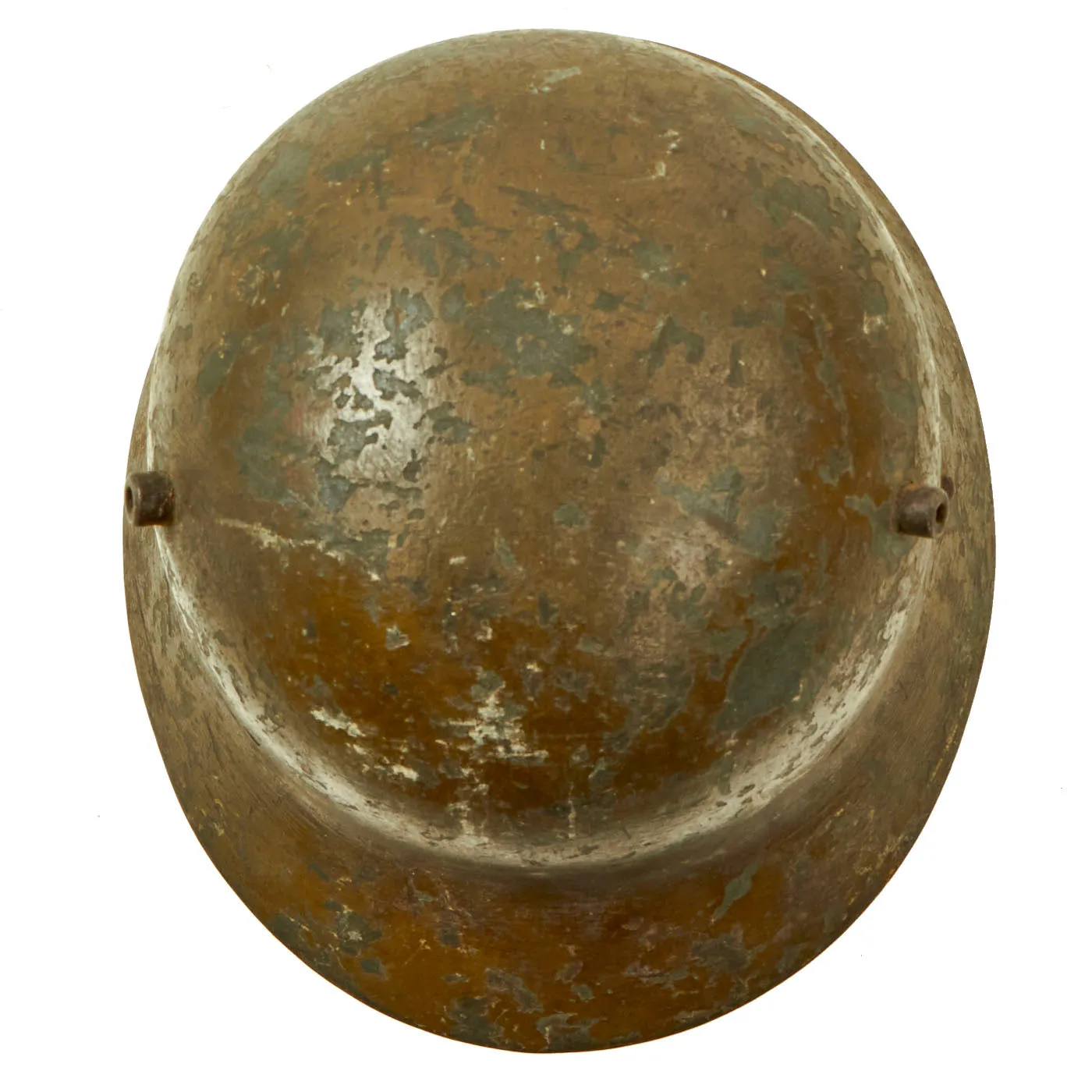 Original Czechoslovakia WWII Era Czeck M30 Helmet, Possible Spanish Civil War Used - Complete