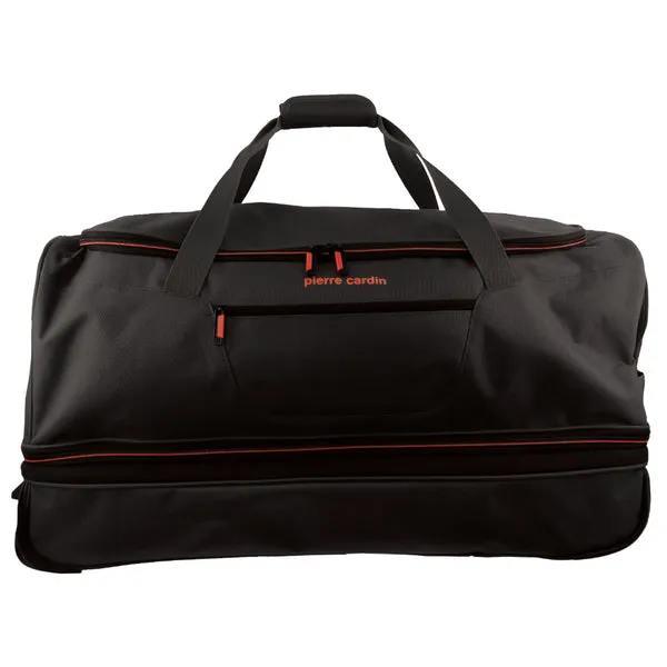 Pierre Cardin - PC3766 72cm Expandable Duffle on wheels - Black