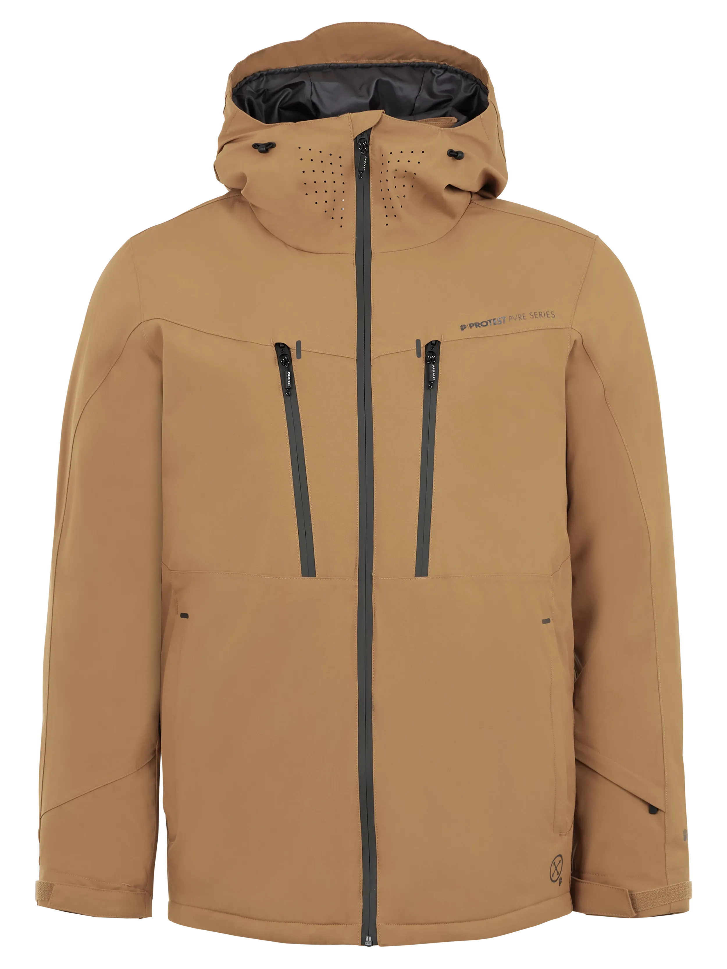 Protest Timo Jacket Mens 2024 Sandy Brown