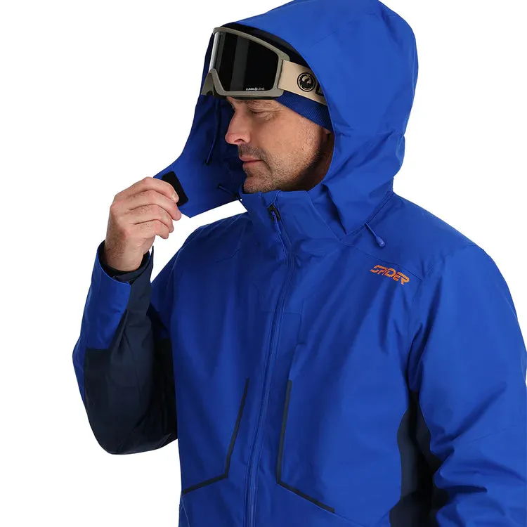 Spyder Primer Jacket Mens 2024 Electric Blue